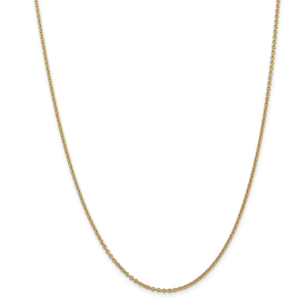 14k 1.8mm Forzantine Cable Chain-WBC-PEN138-16