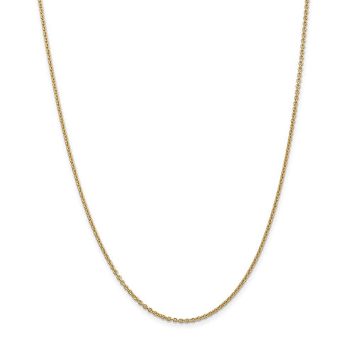 14k 1.8mm Forzantine Cable Chain-WBC-PEN138-26