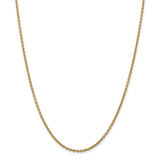 14k 2.2mm Forzantine Cable Chain-WBC-PEN139-20