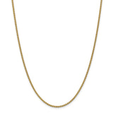 14k 2mm Spiga Chain-WBC-PEN13-22