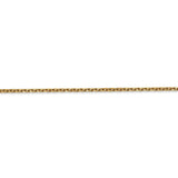 14k 1.65mm Solid D/C Cable Chain-WBC-PEN141-24