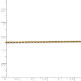 14k 1.65mm Solid D/C Cable Chain-WBC-PEN141-24