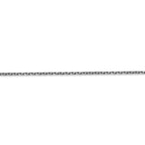 14k WG 1.65mm D/C Cable Chain Anklet-WBC-PEN149-10