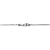 14k WG 1mm D/C Spiga with Lobster Clasp Chain-WBC-PEN154-20