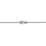 14k WG .80mm Spiga with Spring Ring Clasp Chain-WBC-PEN158-18