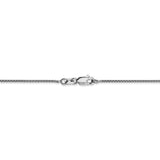 14k WG 1mm Spiga with Lobster Clasp Chain-WBC-PEN159L-18