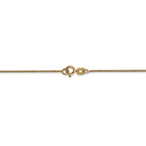 14k .80mm Spiga with Spring Ring Clasp Chain-WBC-PEN160-30