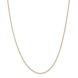 14k .80mm Spiga with Lobster Clasp Chain-WBC-PEN161-24