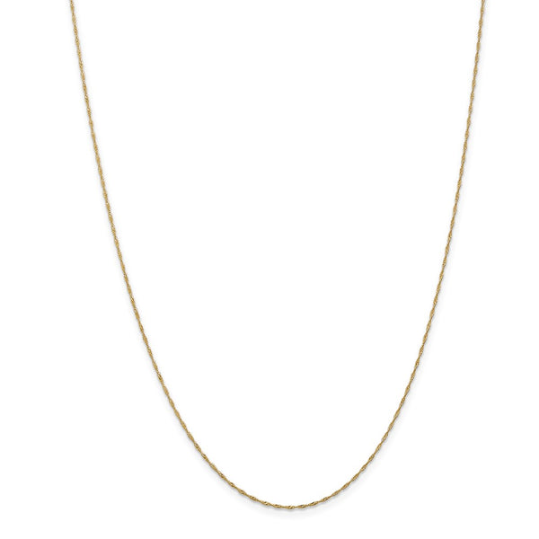 14k 1mm Singapore Chain-WBC-PEN164-18