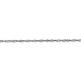 14k WG 2.0mm Singapore Chain-WBC-PEN169-16