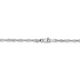 14k WG 2.0mm Singapore Chain-WBC-PEN169-16