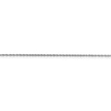 14k WG 1.1mm Baby Rope Chain-WBC-PEN171-24