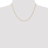 14k 1.1mm Baby Rope Chain-WBC-PEN173-18