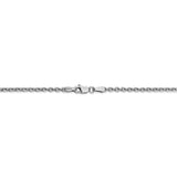 14k WG 2.2mm Forzantine Cable Chain-WBC-PEN189-24