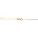 14k .9mm Cable with Spring Ring Clasp Chain-WBC-PEN190-16