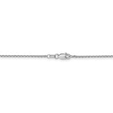 14k WG 1.4mm D/C Round Open Link Cable Chain-WBC-PEN197-18