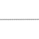 14k WG 1.8mm D/C Round Open Link Cable Chain-WBC-PEN198-18