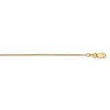 14k .5mm Box with Lobster Clasp Chain-WBC-PEN1L-14