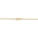 14k .7mm Box with Spring Ring Clasp Chain-WBC-PEN2-20