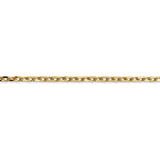 14k 3mm D/C Round Open Link Cable Chain-WBC-PEN206-18