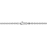 14k WG 3.2mm Round Open Link Cable Chain-WBC-PEN212-20