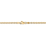 14k 3.2mm Round Open Link Cable Chain-WBC-PEN218-18