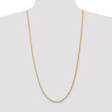 14k 3mm Parisian Wheat Chain-WBC-PEN22-30