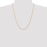 14k 1.5mm Parisian Wheat Chain-WBC-PEN266-24