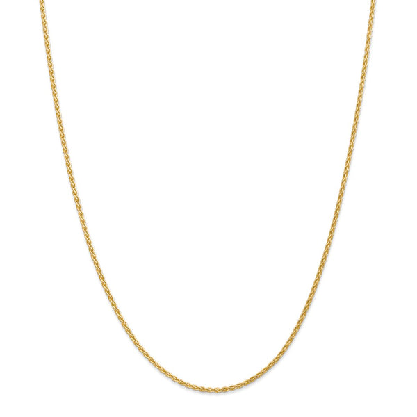 14k 1.75mm Parisian Wheat Chain-WBC-PEN267-22