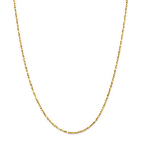 14k 1.75mm Parisian Wheat Chain-WBC-PEN267-22