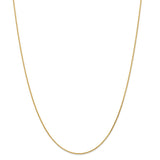 14K 1mm D/C Parisian Wheat Chain-WBC-PEN275-16