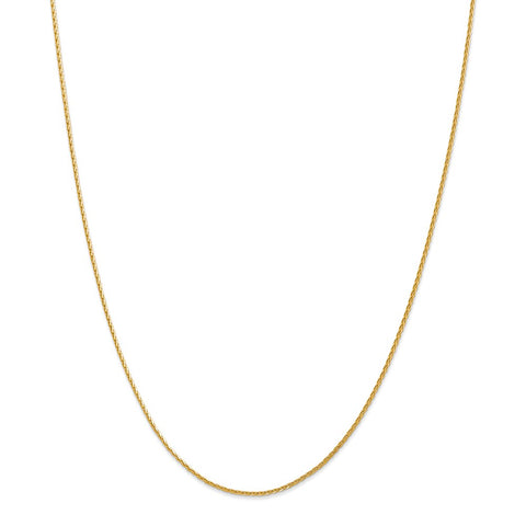 14K 1.5mm D/C Parisian Wheat Chain-WBC-PEN276-22