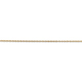 14k .8mm Light-Baby Rope Chain-WBC-PEN3-30