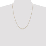 14k .8mm Light-Baby Rope Chain-WBC-PEN3-24