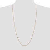 14k .8mm Light-Baby Rope Chain-WBC-PEN3-30