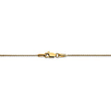 14K .7mm Round Parisian Wheat Chain-WBC-PEN312-20