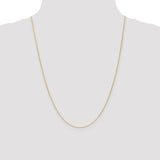 14K .7mm Round Parisian Wheat Chain-WBC-PEN312-24