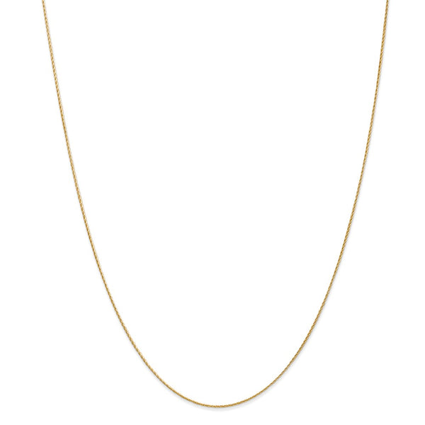 14K .7mm Round Parisian Wheat Chain-WBC-PEN312-20