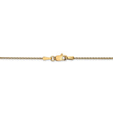 14K 1mm Round Parisian Wheat Chain-WBC-PEN313-24