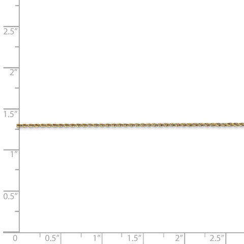 14K 1mm Round Parisian Wheat Chain-WBC-PEN313-18