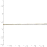 14K 1mm Round Parisian Wheat Chain-WBC-PEN313-16