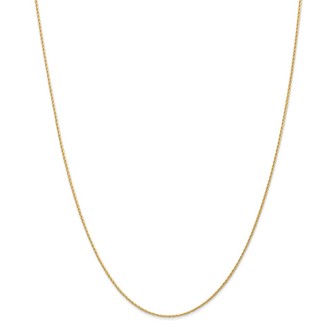 14K 1mm Round Parisian Wheat Chain-WBC-PEN313-24