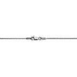 14K WG .7mm Round Parisian Wheat Chain-WBC-PEN314-24