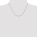 14k 1.15mm Rolo Pendant Chain-WBC-PEN320-18