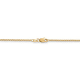 14k 1.55mm Rolo Pendant Chain-WBC-PEN321-24