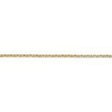 14k 1.5mm Lightweight Flat Anchor Link Chain Anklet-WBC-PEN50-9