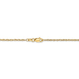 14k 1.3mm Heavy-Baby Rope Chain-WBC-PEN6-20