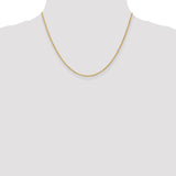 14k 1.3mm Heavy-Baby Rope Chain-WBC-PEN6-18