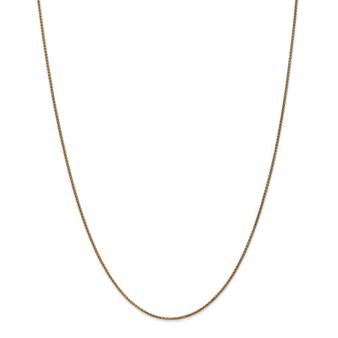 14k 1.2mm D/C Spiga Chain-WBC-PEN62-24