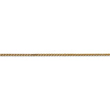 14k 1.4mm D/C Spiga Chain-WBC-PEN64-24